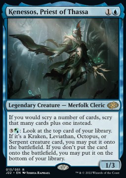 Kenessos Priest of Thassa - Jumpstart 2022 