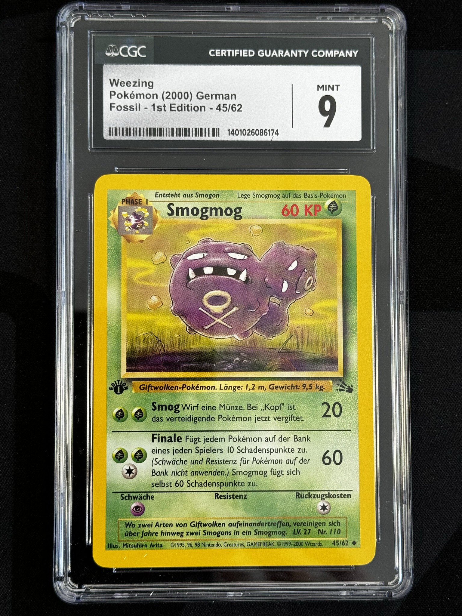 Weezing - FO 45 - German - CGC 9