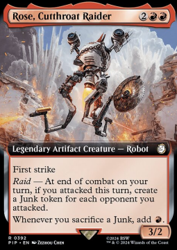 Rose Cutthroat Raider (V.1) - Universes Beyond Fallout Extras 