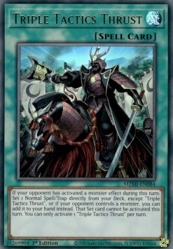 Triple Tactics Thrust 