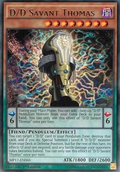 D/D Savant Thomas 