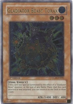Gladiator Beast Torax (V.2 - Ultimate Rare) 
