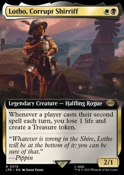 Lotho Corrupt Shirriff - The Lord of the Rings Tales of Middle earth Extras 