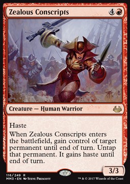 Zealous Conscripts - Modern Masters 2017 