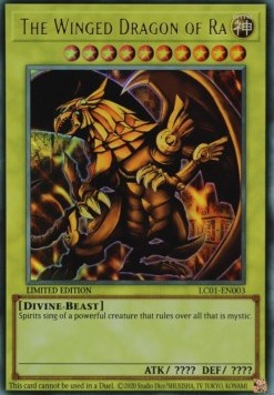 The Winged Dragon of Ra (V.1 - Ultra Rare) 