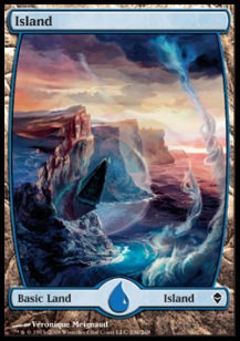 Island (V.6) - Zendikar 