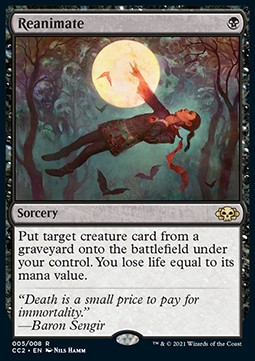 Reanimate - Commander Collection Black 
