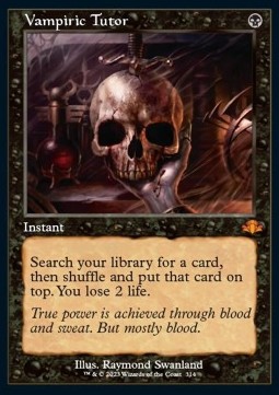 Vampiric Tutor (V.1) - Dominaria Remastered Extras 