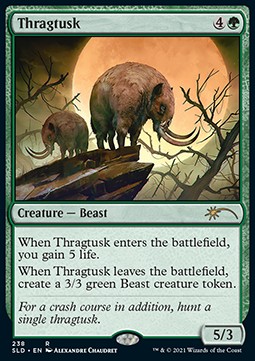 Thragtusk - Secret Lair Drop Series Out of Time Superdrop 