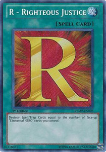 R - Righteous Justice 