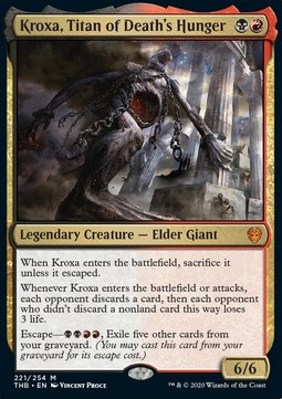 Kroxa Titan of Deaths Hunger - Theros Beyond Death 