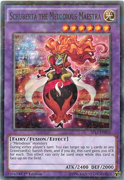 Schuberta the Melodious Maestra (V.2 - Starfoil Rare) 