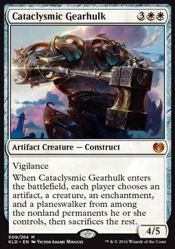 Cataclysmic Gearhulk - Kaladesh 