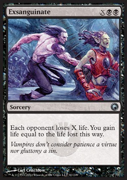 Exsanguinate - Scars of Mirrodin 