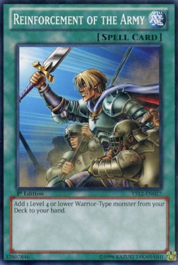 Reinforcement of the Army 