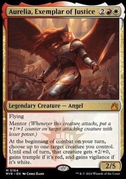 Aurelia Exemplar of Justice - Ravnica Remastered 