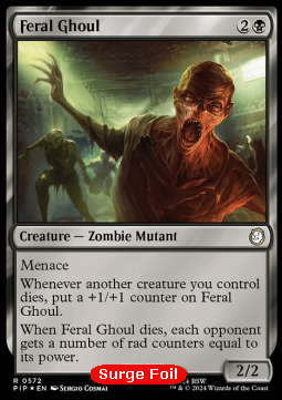 Feral Ghoul (V.2) - Universes Beyond Fallout Extras 