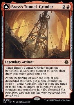 Brasss Tunnel Grinder Tecutlan the Searing Rift - The Lost Caverns of Ixalan 
