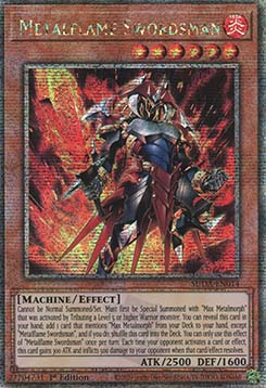 Metalflame Swordsman (V.2 Quarter Century Secret Rare)