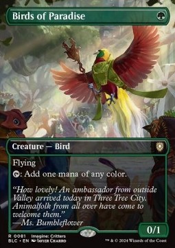 Birds of Paradise - Commander Bloomburrow Extras 