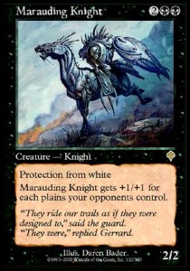 Marauding Knight - Invasion 