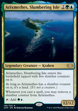 Arixmethes Slumbering Isle - Double Masters 