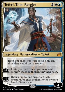 Teferi Time Raveler - Ravnica Remastered 