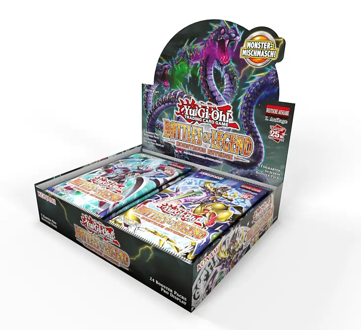Battles of Legend: Monstrous Revenge Booster Box - Deutsch