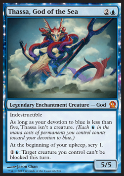 Thassa God of the Sea - Theros 