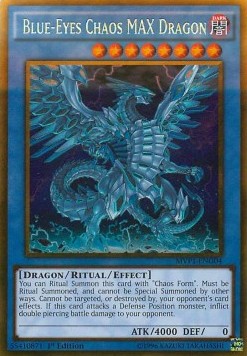 Blue-Eyes Chaos MAX Dragon (V.2 - Gold Rare) 
