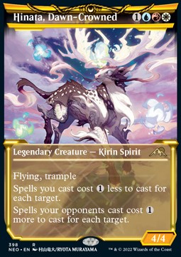 Hinata Dawn Crowned (V.1) - Kamigawa Neon Dynasty Extras 