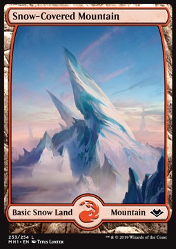Snow Covered Mountain - Modern Horizons 