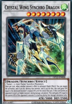 Crystal Wing Synchro Dragon 