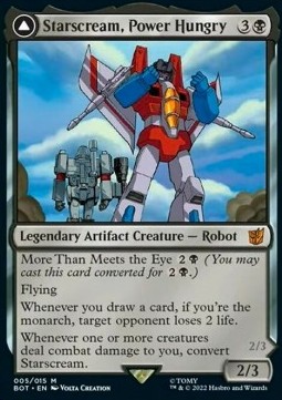 Starscream Power Hungry Starscream Seeker Leader (V.1) - Universes Beyond Transformers 