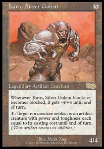 Karn Silver Golem - Urzas Saga 