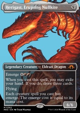 Herigast Erupting Nullkite (V.1) - Modern Horizons 3 Extras 