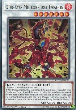 Odd-Eyes Meteorburst Dragon 