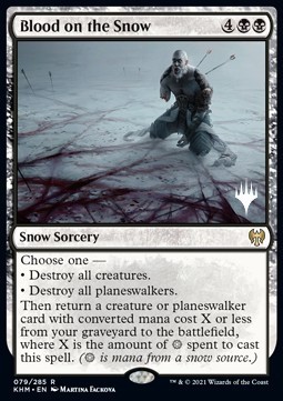 Blood on the Snow (V.2) - Kaldheim Promos 
