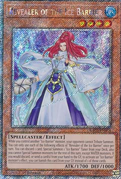 Revealer of the Ice Barrier (V.4 Platinum Secret Rare) 
