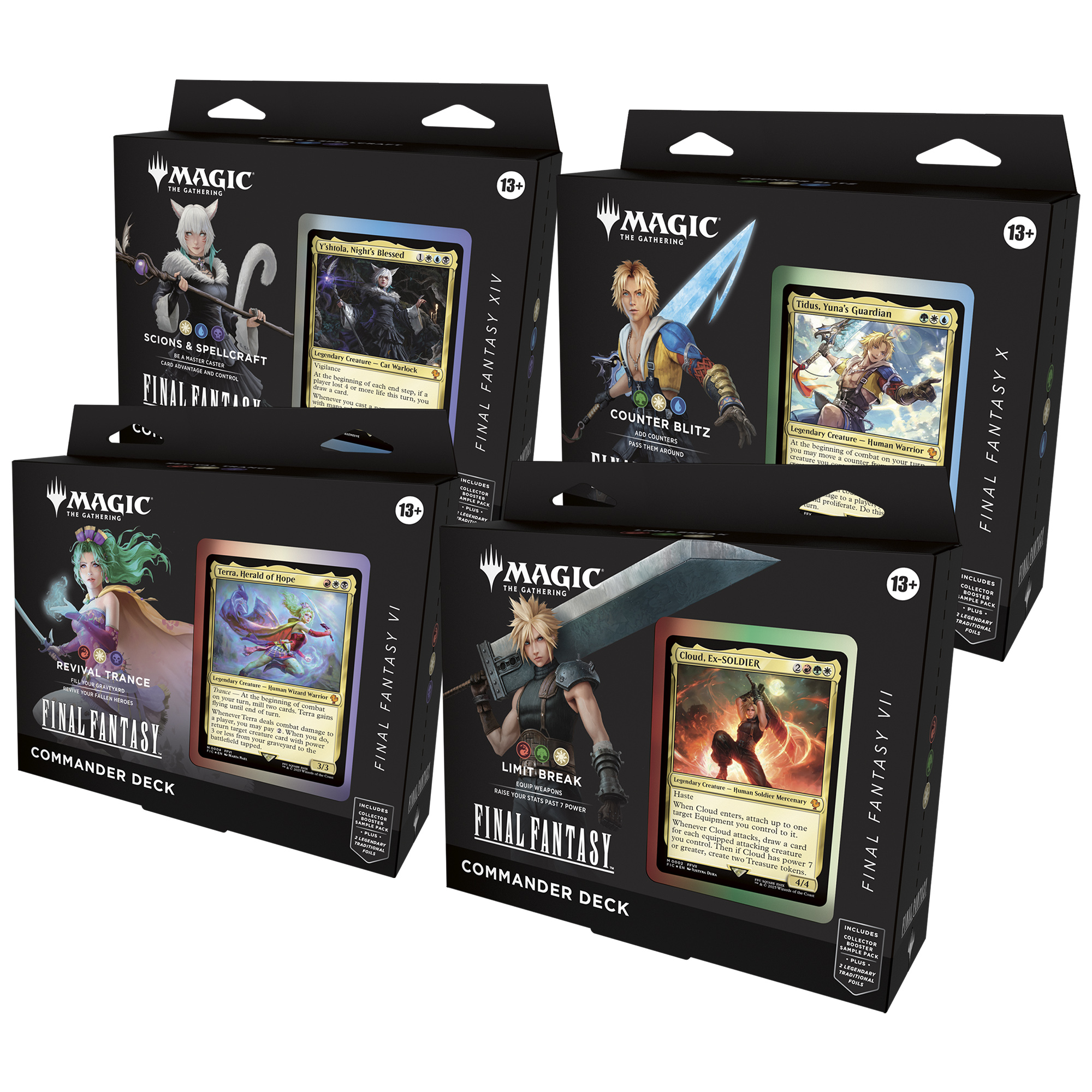 Magic The Gathering—FINAL FANTASY Commander Deck Set [Shipped 13.06.2025] - Englisch