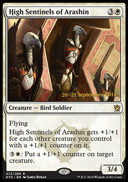 High Sentinels of Arashin - Khans of Tarkir Promos 