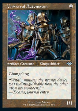 Universal Automaton (V.1) - Modern Horizons Retro Frame Cards 
