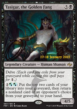 Tasigur the Golden Fang - Fate Reforged Promos 