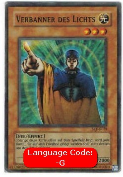 Banisher of the Light (V.1 - Super Rare) 