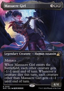 Massacre Girl (V.2) - Ravnica Remastered Extras 