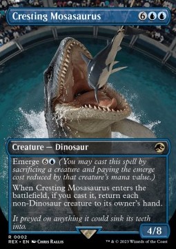 Cresting Mosasaurus (V.1) - Universes Beyond Jurassic World Collection 