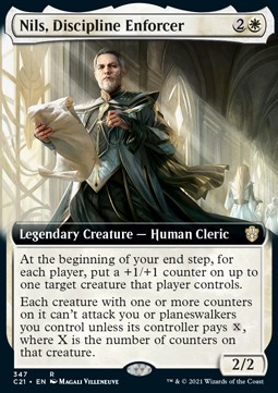 Nils Discipline Enforcer - Commander Strixhaven Extras 