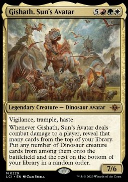 Gishath Suns Avatar - The Lost Caverns of Ixalan 