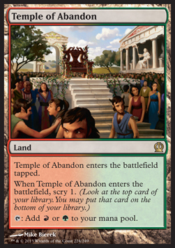 Temple of Abandon - Theros 