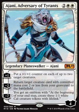 Ajani Adversary of Tyrants - Core 2019 